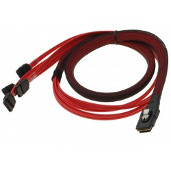 Mini SAS SFF-8087 for 4 x SATA cable 0.5m