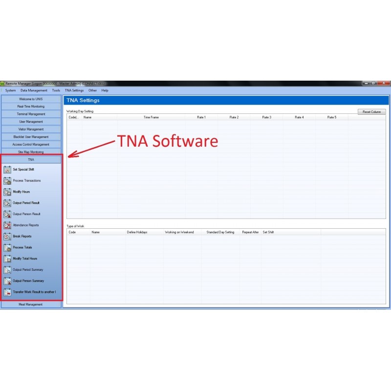 Tilstedeværelse og tidsregistreringssoftwareforAccess Systems / Ala...
