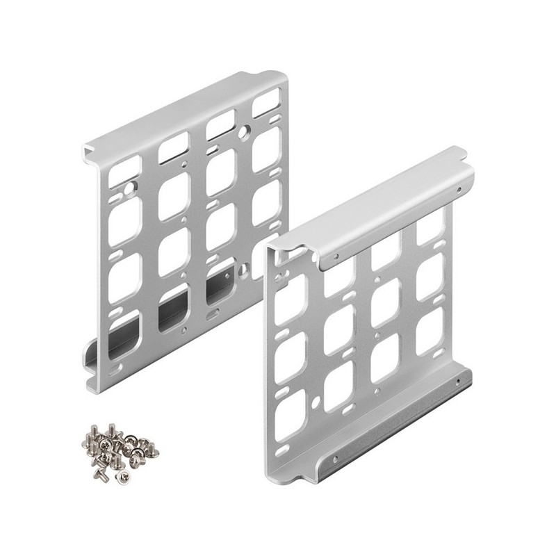 4x 3½\"HDD på en fuld 5.25\" pl.forHDD adaptere og tilbehør