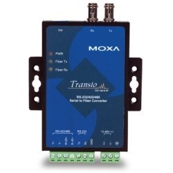 RS232 / RS422 / 485 for Fiber ST converter - MOXA TCF-142-M