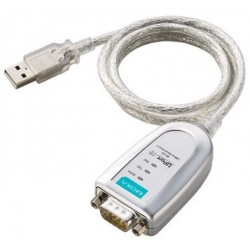 USB 1 x RS232 adapter, DB9 male, USB2.0, MOXA UPORT 1110
