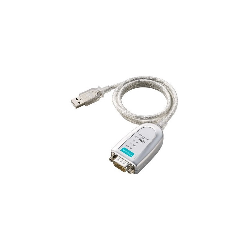 USB 1 x RS232 adapter, DB9 male, USB2.0, MOXA UPORT 1110