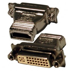 HDMI – DVI-D Single Link til HDMI hun – DVI-D hun Overfører 1 digit...