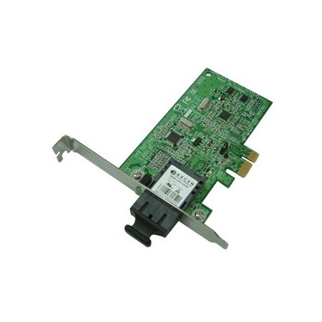 100Mbit Ethernetkort med fiber, SC. Fast Ethernet Fiber NIC with PCI Express