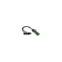 Moxa CP-134U V2, 4-Port RS 232/422/485 Universal PCI Serial kort DB9