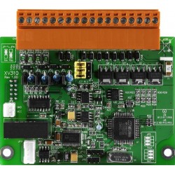 Expansion module for L-CON-LOG series. 4 x Analog inputs, 2 x Analog Output, Digital input 4 x, 4 x Digital output