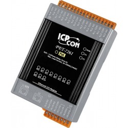 11 x Power Relay Module for Ethernet / MODBUS with PoE. 2 LAN ports