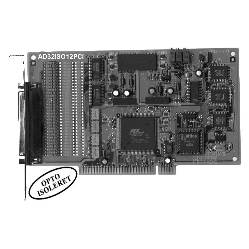 Adlink PCI-9113A. 32-channel A / D isolated inputs PCI