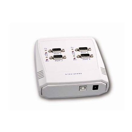 omvandlare USB till 4 x RS232/485, Titan USB-4COMi