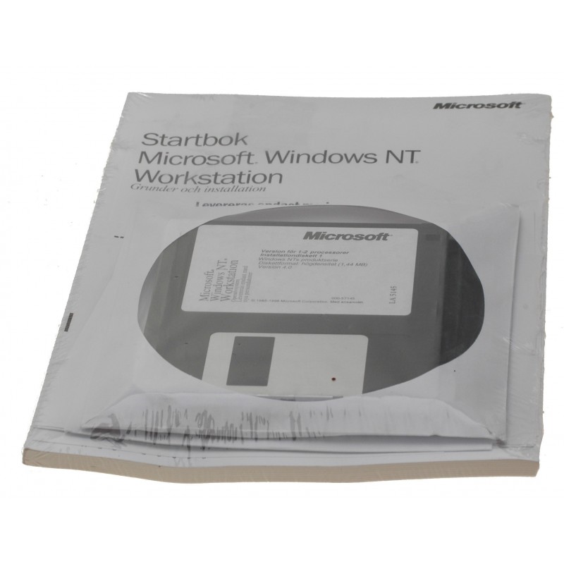 Windows NT4 workstation OEM SVENSK (CD)forSurplus / DEMO PRODUCTS