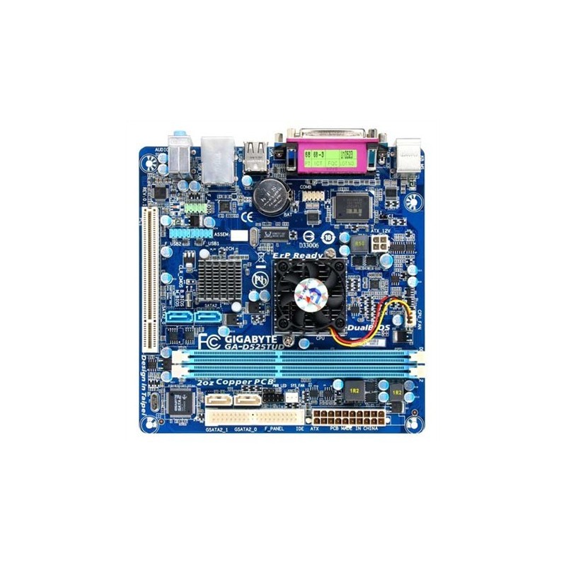 ATOM D252 ITX motherboard Gigabyte GA-D525TUD