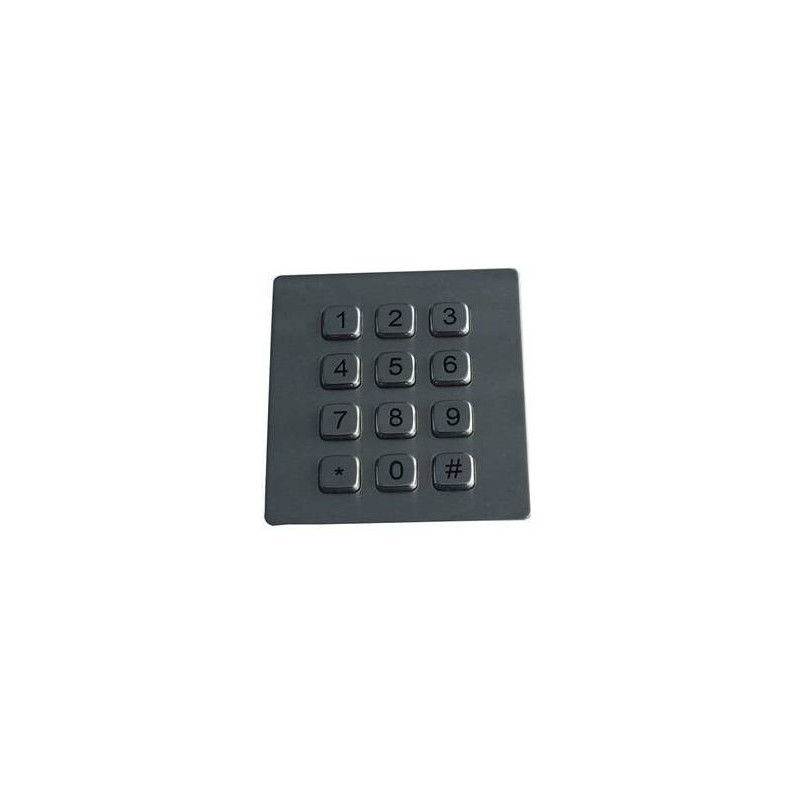 Numeric Metal Keyboard Waterproof IP65 USB Industri Keypad for mounting Pult Background lighting - Danbit A / S