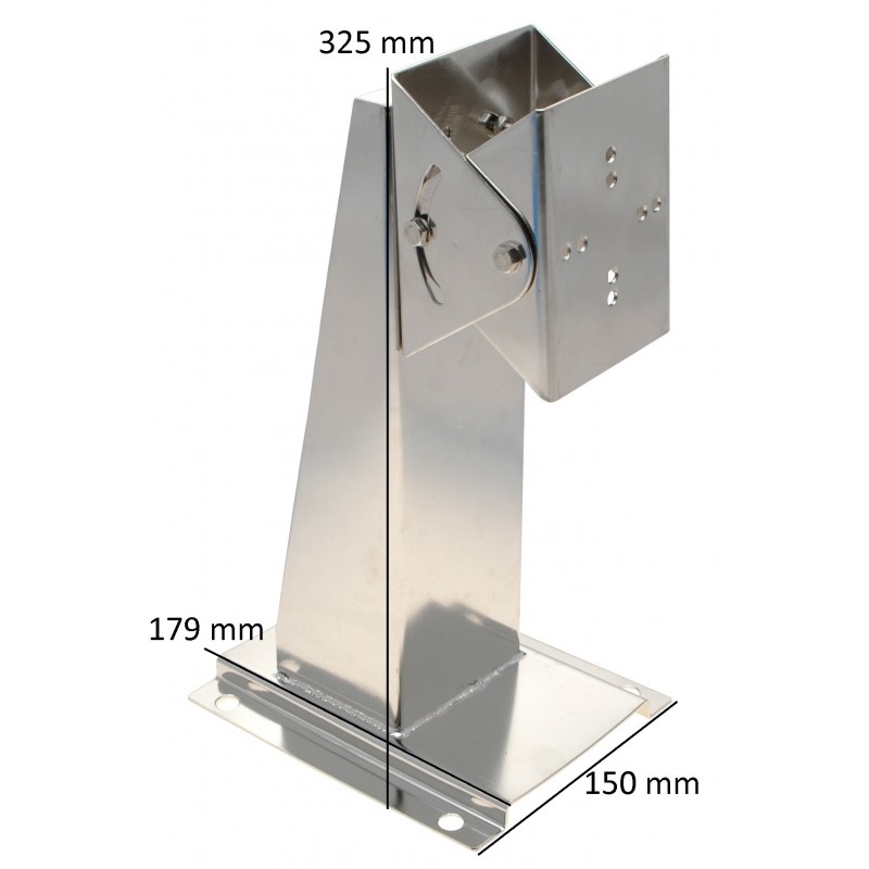 Marine Fot för utomhuskamerahus i rostfritt stål för offshore och marin användning