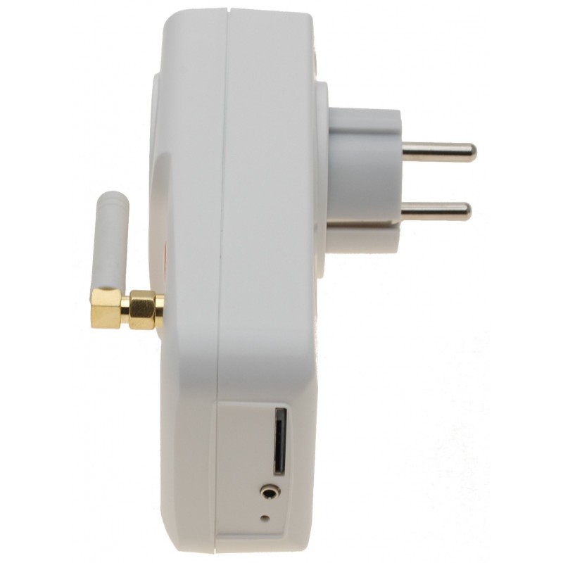 GSM SMS control of 230Vac, Temperature remote monitoring, SMS GSM Mobile control remote control directly by 230Vac,