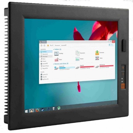 Industriel Panel PC 15" i5 CPU, IP65 tæt front