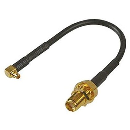 SMA hona till MMCX hane konvertiller, 10 cm kabel