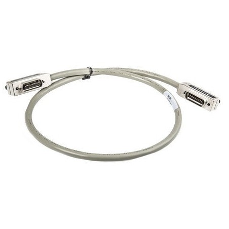 IEEE-488 gränssnittskabel. Har 24-polig "piggy-back" gpib 2 meter