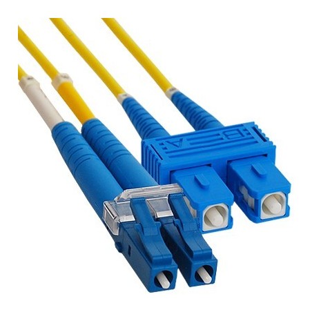 LC / SC single-mode-fiberkabel, duplex, LSZH- Binär Teknik AB