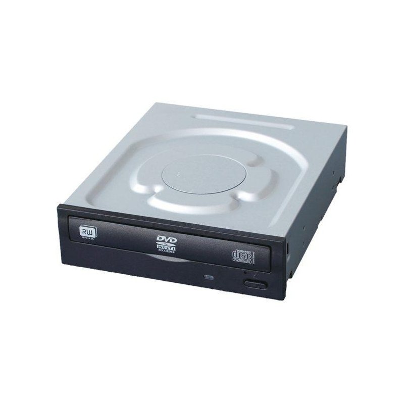 DVD drive with SATA interface for installation. 5.25" with black front