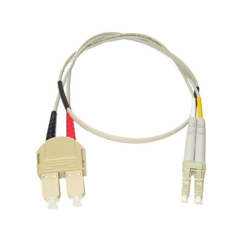 LC / SC multi mode converter fiber cable, 62,5/125µm duplex, LSZH - DANBIT