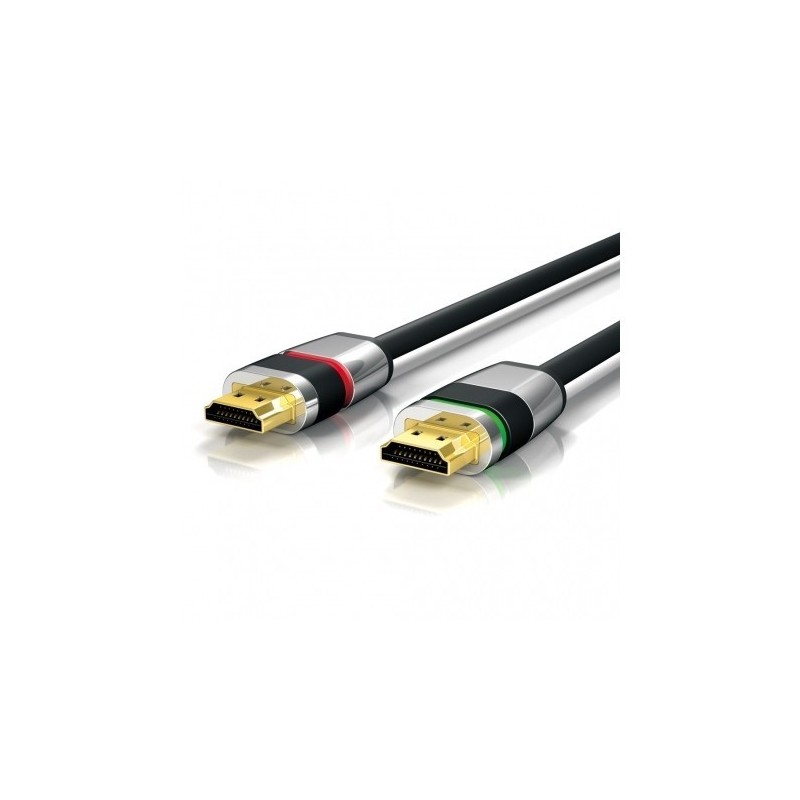 High-Speed 4K HDMI 2.0 Cable | 0.5m | Ethernet, ARC, 3D | Lock Switch | Male/Male