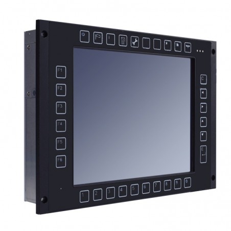 10.4" Panel PC godkänd till användning i tåg,  (EN 50155 for railway)