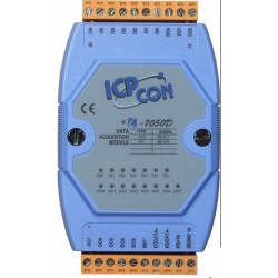 7 digitale indgange og 8 digitale udgange, displayforInput