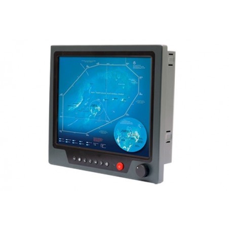 19 "Marine Screen byggd för användning i solljus (1000 nitar) - IP65 - Binär Teknik AB