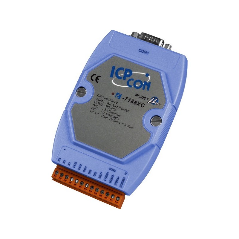 Robust inbyggd styrenhet med utbyggbara MiniOS7-moduler