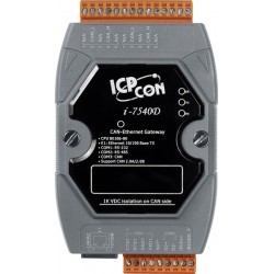 ICPDAS I-7540D is a module that is Ethernet for CAN Device Server. Can to Ethernet Gateway