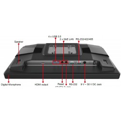 21.5\" Wide panel PC med 2.4GHz Core i5 CPU, 120GB SSD, 4GB RAMforV...