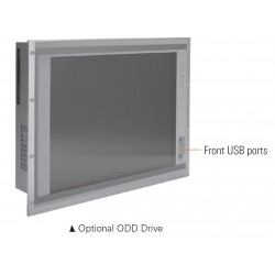 19" Panel PC 6th gen i7 with touch screen, can be delivered with PCI or PCIex expansion