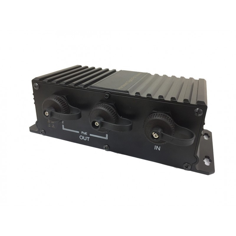 Gigabit PoE splitter fra 95W til 2x 66WforSplitter