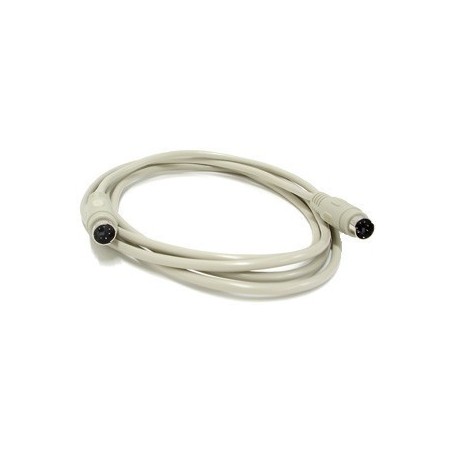 PS/2-kabel på 30 meter med mini DIN 6 hankontakt