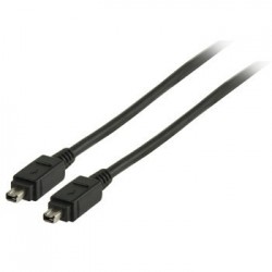 InLine 34002W FireWire Kabel weiß 1,8m IEEE1394 6pol Stecker / Stecker
