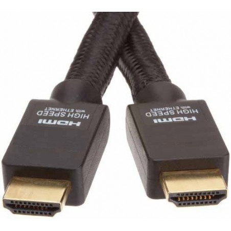HDMI 2.0 - Kabel - 4k - Ethernet - 10 meter - Svart