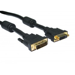 DVI Dual Link, DVI Male to Female 5 m