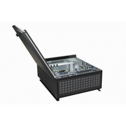 4U Vægkabinet, ATX, med lågeforKabinetter