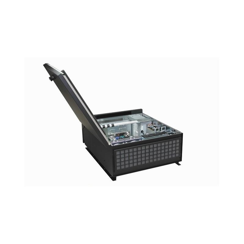 4U Väggskåp, ATX, med dörr