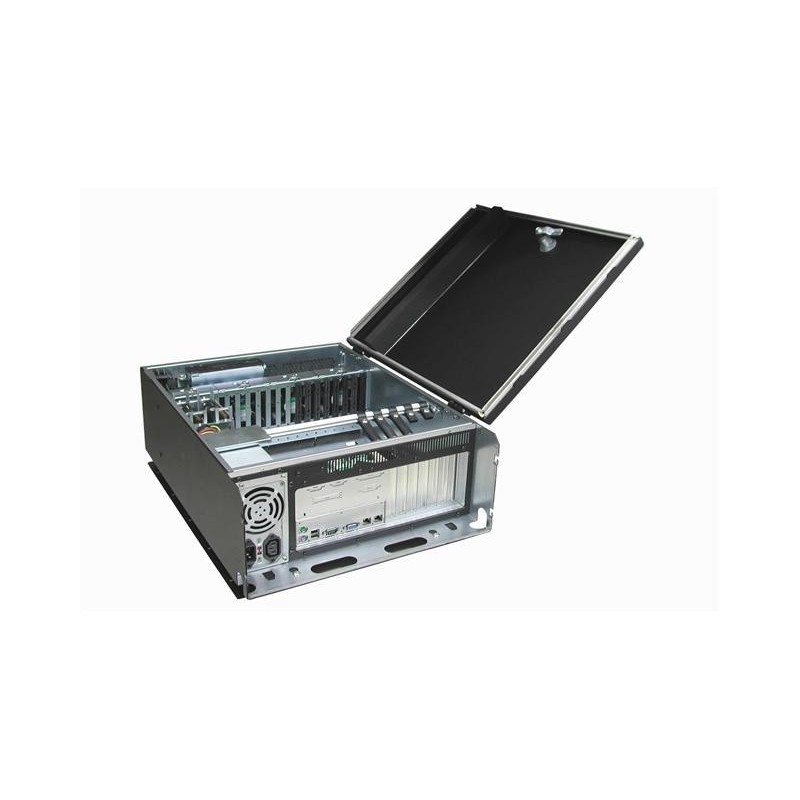 4U Väggskåp, ATX, med dörr