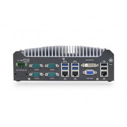 Embedded PC i3 ​​I5 I7 Fanless, Industrial Embedded box PC with RS232, USB, DIN mounted 12vdc 24vdc