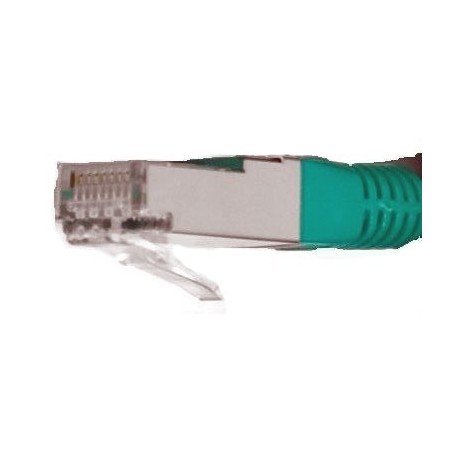 Cat. 6 netværkskabel, RJ45, UTP - uskærmet og med krydsede ledere, AWG24, grøn, 20m